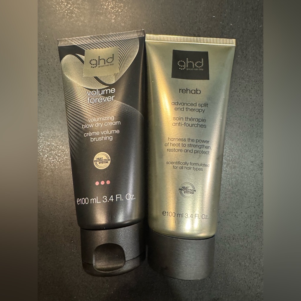 Brand new GHD forever volume blow dry cream and rehab advanced split in therapy